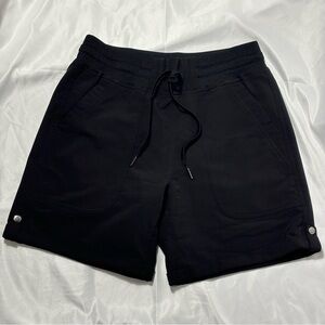 Kyodan Outdoor Black Elastic Waist Casual Shorts | Size XS